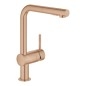 Grohe Minta - Mitigeur d'évier, Warm Sunset brossé 30274DL0