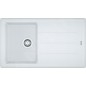 Franke Basis - Évier en fragranit BFG 611-86, 86x50 cm, blanc artic 114.0494.912 Franke Basis - Évier en fragranit BFG 611-86, 86x50 cm, blanc artic 114.0494.912