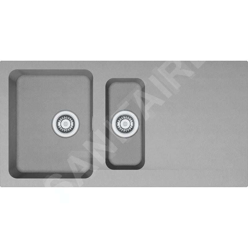 Franke Orion - Évier en tectonite OID 651, 1000x510 mm, gris 114.0442.806 Franke Orion - Évier en tectonite OID 651, 1000x510 mm, gris 114.0442.806