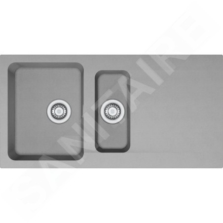 Franke Orion - Évier en tectonite OID 651, 1000x510 mm, gris 114.0442.806