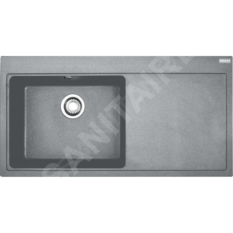 Franke Mythos - Évier en granite MTG 611/2, 1000x515 mm, pierre grise 114.0150.007 Franke Mythos - Évier en granite MTG 611/2, 1000x515 mm, pierre grise 114.0150.007