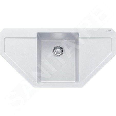 Franke Maris - Évier en fragranit MRG 612 E, 960x500 mm, blanc artic 114.0250.568