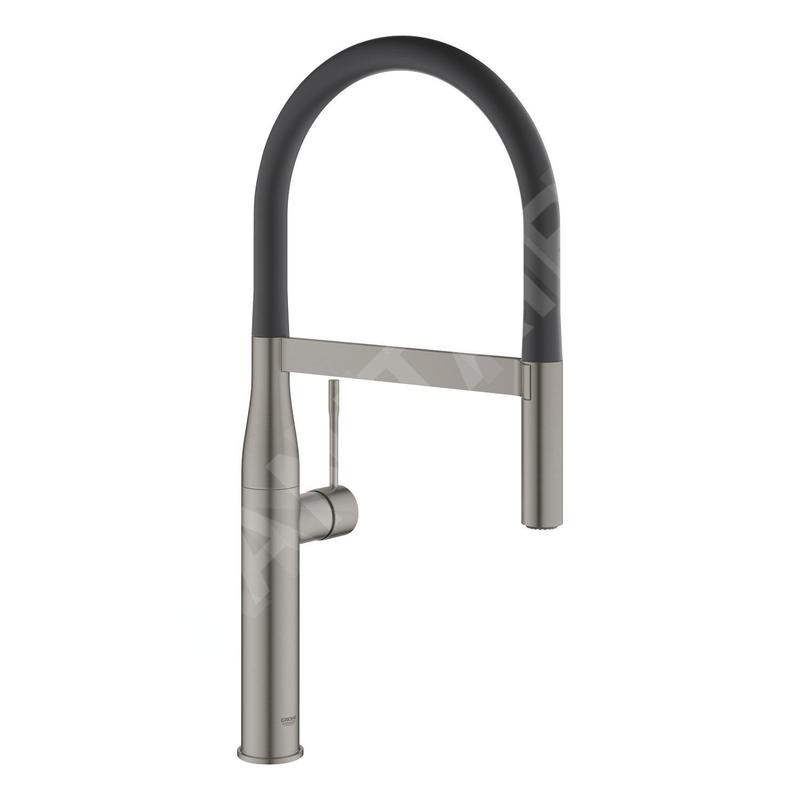 Grohe Essence - Mitigeur d'évier monocommande, Hard Graphite brossé 30294AL0