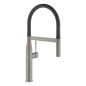 Grohe Essence - Mitigeur d'évier monocommande, Hard Graphite brossé 30294AL0