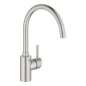 Grohe Concetto - Mitigeur d'évier, supersteel 32661DC3