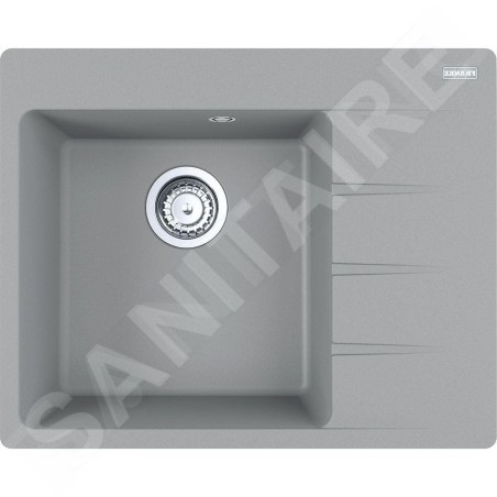 Franke Centro - Évier en Fragranite CNG 611-62 TL/2, 62x50 cm, pierre grise 114.0637.502