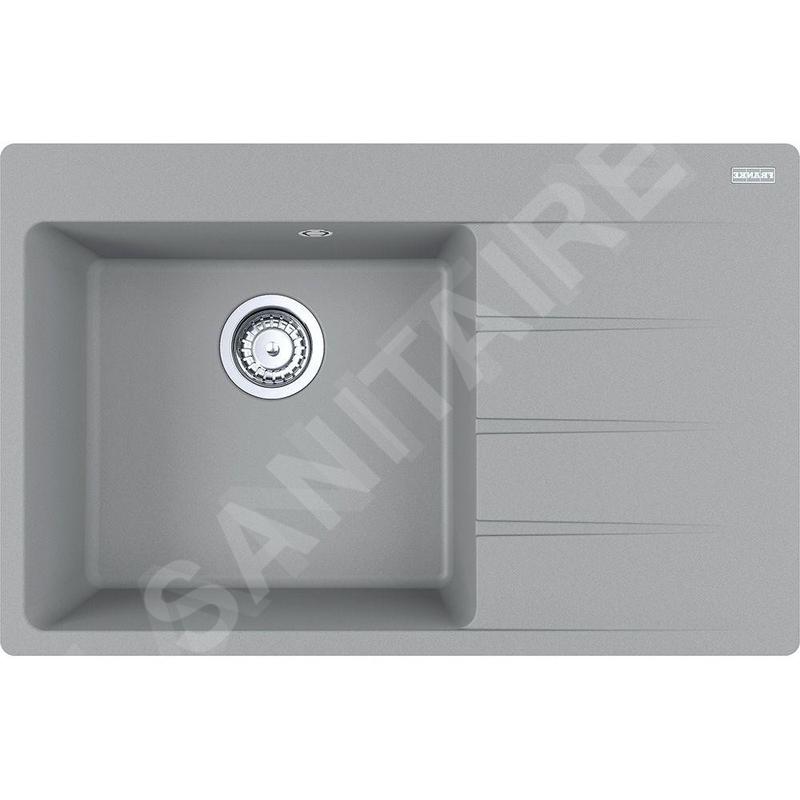 Franke Centro - Évier en Fragranite CNG 611-78 TL/2, 78x50 cm, pierre grise 114.0637.516 Franke Centro - Évier en Fragranite CNG 611-78 TL/2, 78x50 cm, pierre grise 114.0637.516