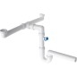 Franke Accessoires - Siphon d'économie d'espace, blanc 112.0167.983