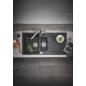 Grohe Éviers - Évier composite K500 avec garniture de vidage automatique, 1000x500 mm, noir granite 31646AP0