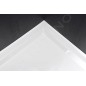 Polysan Accessoires - Barre de recouvrement pour receveurs de douche, 1200 x 1000 mm, blanc 91021