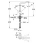 Grohe Minta - Mitigeur d'évier, supersteel 31375DC0 Grohe Minta - Mitigeur d'évier, supersteel 31375DC0
