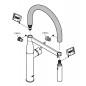 Grohe Essence - Flexible robinet de cuisine, vert 30321GE0