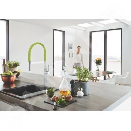 Grohe Essence - Flexible robinet de cuisine, vert 30321GE0