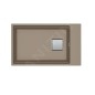 Franke Kubus 2 - Évier en fragranit KNG 110-62, 760x460 mm, cachemire 125.0512.516 Franke Kubus 2 - Évier en fragranit KNG 110-62, 760x460 mm, cachemire 125.0512.516