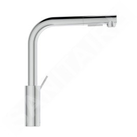 Ideal Standard Gusto - Mitigeur d'évier avec douchette extractible, chrome BD420AA