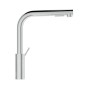 Ideal Standard Gusto - Mitigeur d'évier avec douchette extractible, chrome BD420AA