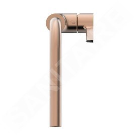 Ideal Standard Gusto - Mitigeur d'évier avec douchette extractible, Sunset Rose BD420J4