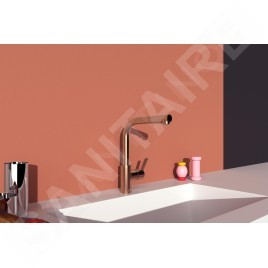 Ideal Standard Gusto - Mitigeur d'évier avec douchette extractible, Sunset Rose BD420J4