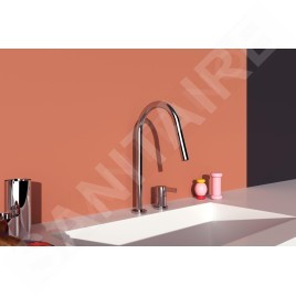 Ideal Standard Gusto - Mitigeur d'évier, installation à 2 trous, chrome BD422AA