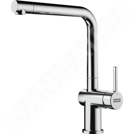 Franke Active New - Mitigeur d'évier FN 6564.031, montage sous fenêtre, chrome 115.0653.390