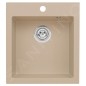 Alveus Sets - Ensemble d'évier en granit Cortina 20 et robinetterie Tonia, beige SETA736
