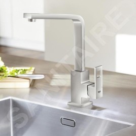 Grohe Eurocube - Mitigeur d'évier, supersteel 31255DC0