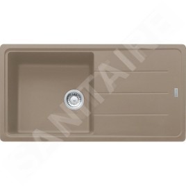 Franke Basis - Évier en fragranit BFG 611, 97x50 cm, huître 114.0494.758