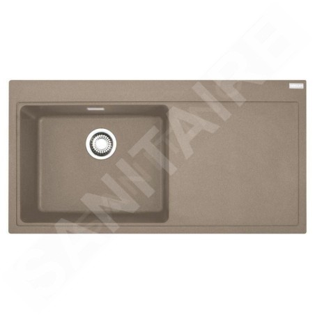 Franke Mythos - Évier en fragranit MTG 611/2, 1000x515 mm, cachemire 114.0504.120