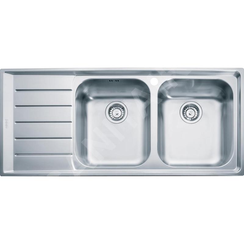 Franke Neptun - Évier en inox NEX 621/7, 1160x510 mm + siphon 101.0120.274 Franke Neptun - Évier en inox NEX 621/7, 1160x510 mm + siphon 101.0120.274
