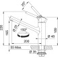 Franke Taros Neo - Mitigeur d'évier FC 6320.501, inox 115.0596.320