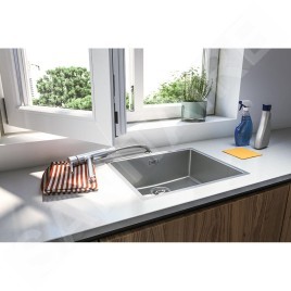 Franke Taros Neo - Mitigeur d'évier FC 6381.501, inox 115.0596.381