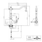 Villeroy & Boch Avia 2.0 - Mitigeur d'évier, inox 924000LC