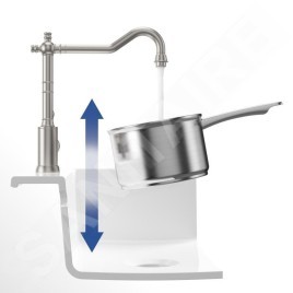 Villeroy & Boch Avia 2.0 - Mitigeur d'évier, inox 924000LC