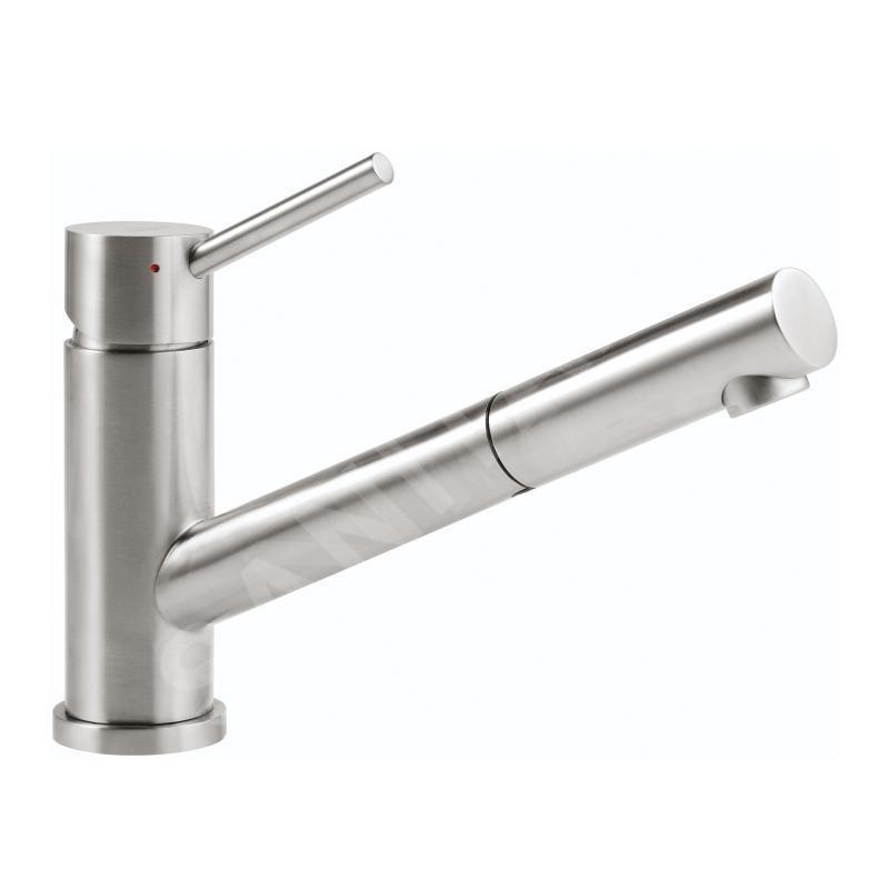 Villeroy & Boch Como - Mitigeur d'évier avec bec extractible, inox 925200LC
