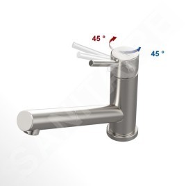 Villeroy & Boch Como - Mitigeur d'évier avec bec extractible, inox 925200LC