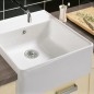 Villeroy & Boch Éviers - Évier en céramique 63x60 cm, CeramicPlus, Stone White 632061RW