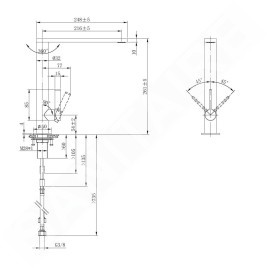 Villeroy & Boch Finera - Mitigeur d'évier, inox 927000LC