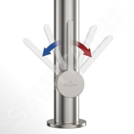 Villeroy & Boch Finera - Mitigeur d'évier, inox 927000LC