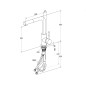 Villeroy & Boch Steel Shower - Mitigeur d'évier avec bec extractible, inox 969701LC
