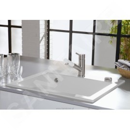 Villeroy & Boch Subway 60 - Évier en céramique 60x51 cm, CeramicPlus, blanc alpin 330901R1