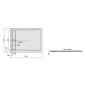 Polysan Receveurs de douche - Receveur de douche VARESA avec cache siphon, 1000x800 mm, blanc 71605 Polysan Receveurs de douche - Receveur de douche VARESA avec cache siphon, 1000x800 mm, blanc 71605