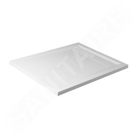 Polysan Receveurs de douche - Receveur de douche VARESA avec cache siphon, 1000x800 mm, blanc 71605