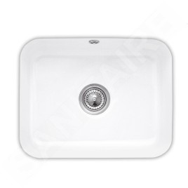 Villeroy & Boch Éviers - Évier en céramique 550x440 mm avec vidage, CeramicPlus, blanc alpin 670601R1