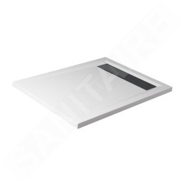 Polysan Receveurs de douche - Receveur de douche VARESA avec cache siphon, 1000x800 mm, blanc 71605