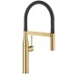 Grohe Essence - Mitigeur d'évier avec bec orientable, avec inverseur, Cool Sunrise 30294GL0