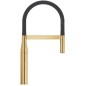 Grohe Essence - Mitigeur d'évier avec bec orientable, avec inverseur, Cool Sunrise 30294GL0