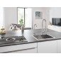 Grohe Blue Home - Mitigeur d’évier Mono Connected, avec unité réfrigérante et filtration, supersteel 31498DC1 Grohe Blue Home - Mitigeur d’évier Mono Connected, avec unité réfrigérante et filtration, supersteel 31498DC1