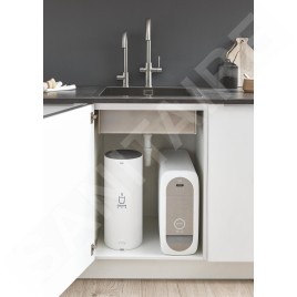 Grohe Blue Home - Mitigeur d’évier Mono Connected, avec unité réfrigérante et filtration, supersteel 31498DC1