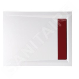 Polysan Receveurs de douche - Receveur de douche VARESA avec cache siphon, 1000x800 mm, blanc 71605