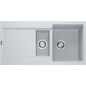 Franke Maris - Évier en fragranit MRG 651, 970x500 mm, blanc artic 114.0120.249